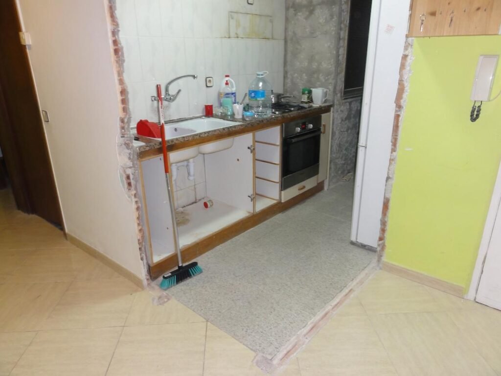 Inicios reforma integral cocina en Asuncion - Paraguay Antes de una reforma de cocina