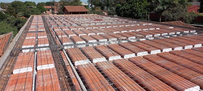 Construcción de departamentos en Caaguazú - vista techo