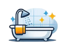 Icono de entrega limpia y profesional