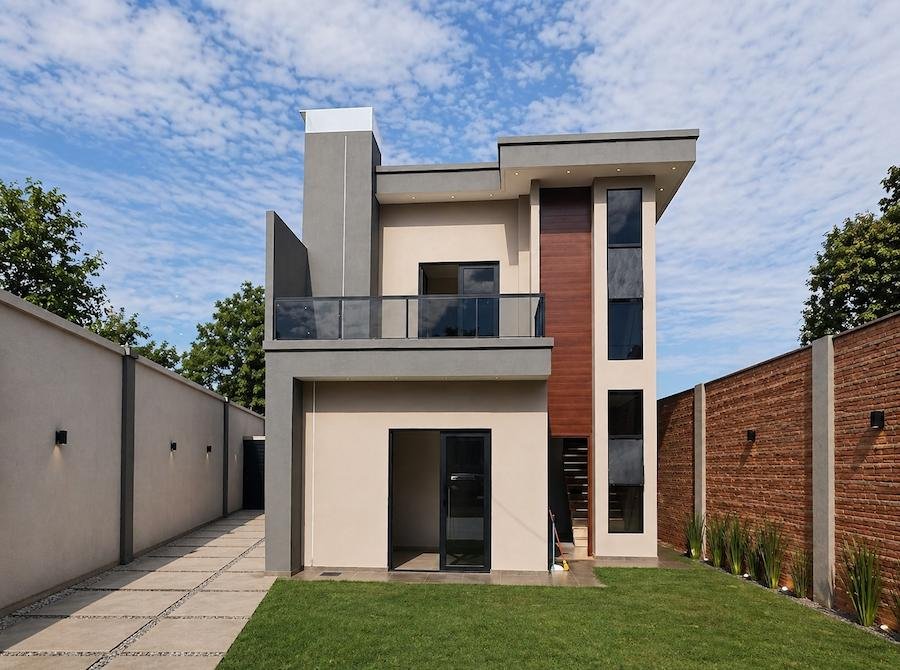 Construcción Dúplex finalizado en Caaguazú - Barrio San Lorenzo